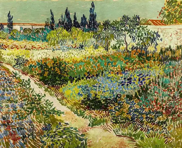 Gogh, Vincent van: Kvetoucí zahrada s cestou