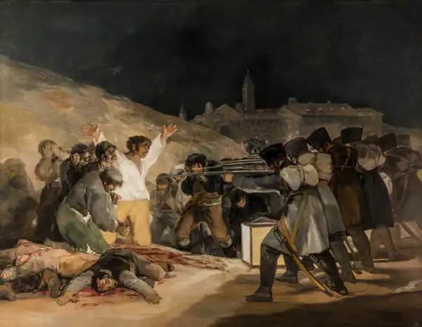Goya, Francisco: Poprava vzbouřenců 3. května 1808