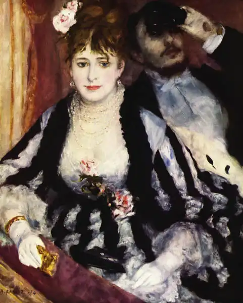 Renoir, Auguste: Divadelní lóže