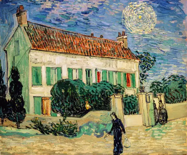 Gogh, Vincent van: Bílý dům v noci