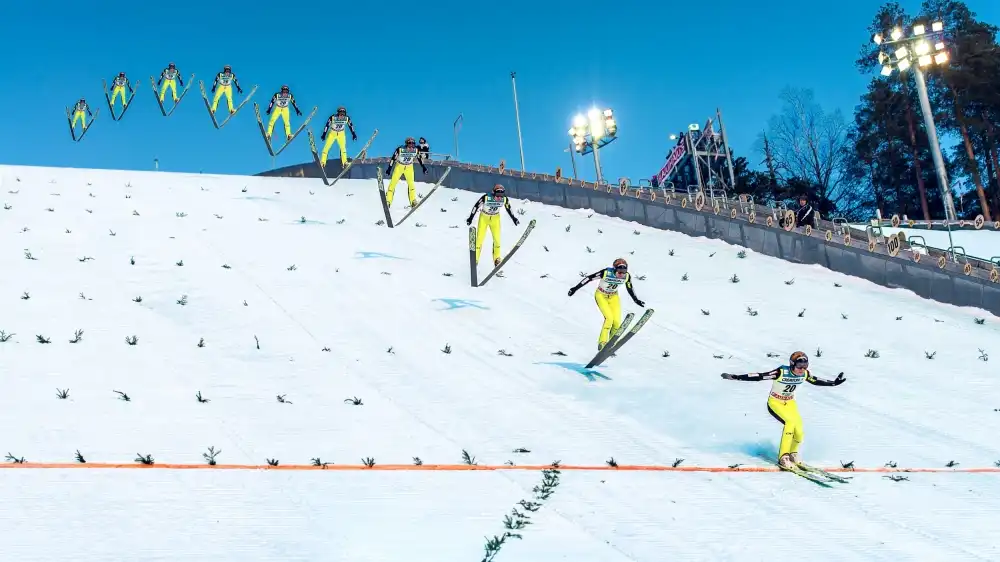 Damstén, Petri: Anatomie d'un saut à ski