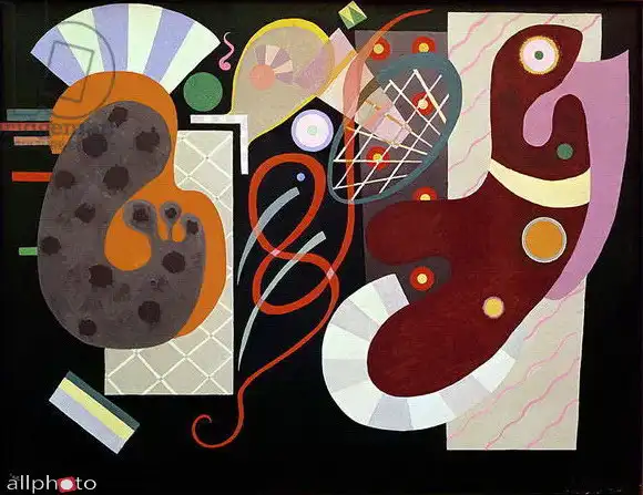 Kandinsky, Wassily: Roter Knoten