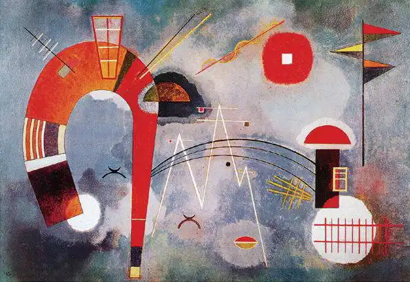 Kandinsky, Wassily: Rond et pointu