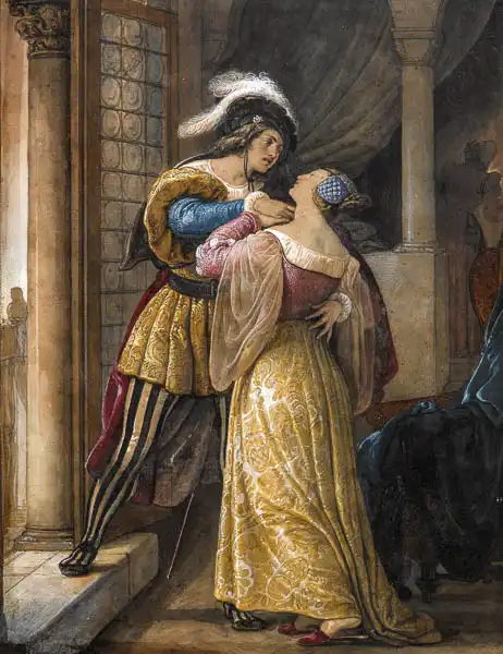 Hayez, Francesco: Romeo a Julie