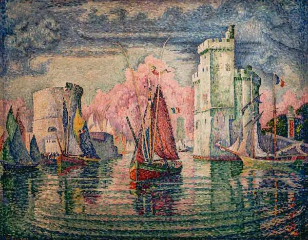 Signac, Paul: Přístav La Rochelle