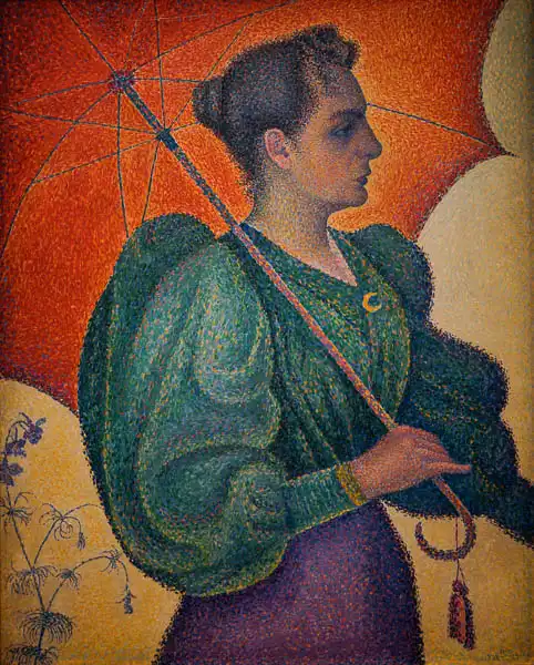 Signac, Paul: Dáma s deštníkem