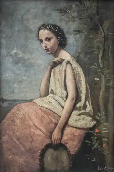 Corot, J. B. Camille: S košíkem