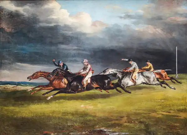 Géricault, Théodore: Dostihový závod