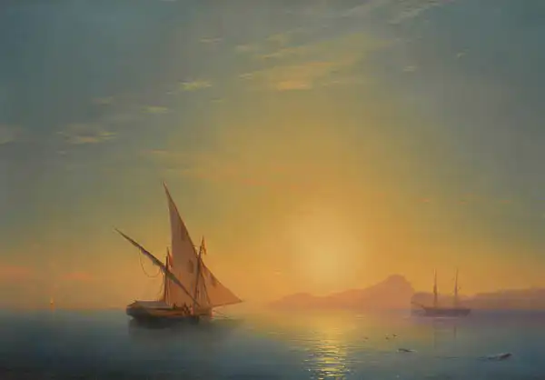 Aivazovsky, Ivan K.: Vyplutí z přístavu