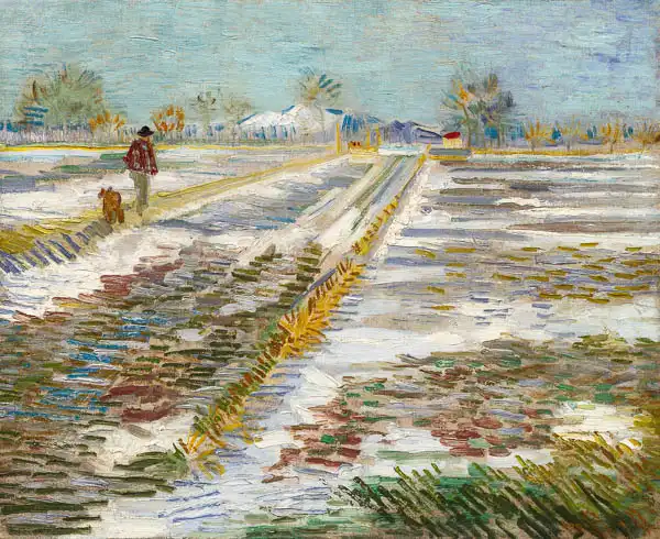 Gogh, Vincent van: Krajina pod sněhem