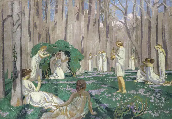 Denis, Maurice: Orfeus a Eurydice