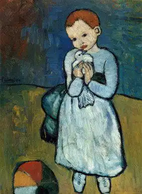 Picasso, Pablo: Dítě s holoubkem
