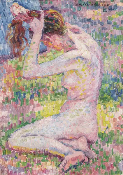 Rysselberghe, Théo van: Sedící akt