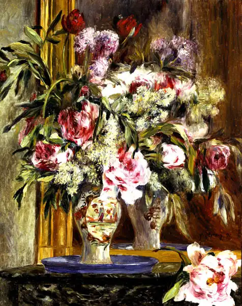 Renoir, Auguste: Váza květin