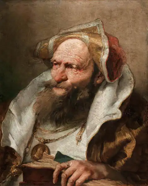 Tiepolo, Giovanni Battista: Poprsí starce