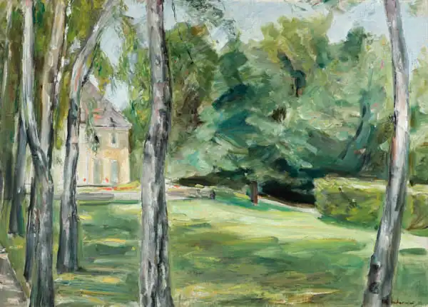 Liebermann, Max: Dům v zahradě