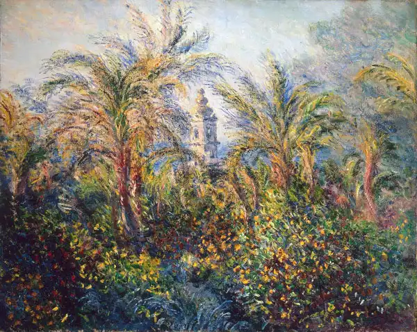 Monet, Claude: Zahrada v Bordighera (ranní nálada)