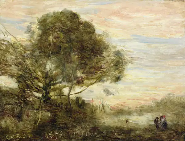 Corot, J. B. Camille: Krajinka