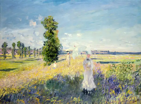 Monet, Claude: Procházka (Argenteuil)