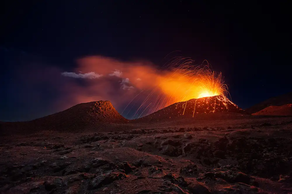 Gabriel, Barathieu: Il vulcano della Fournaise