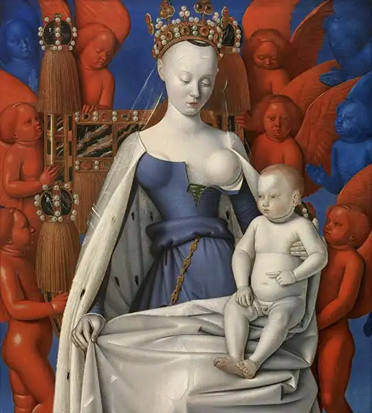 Fouquet, Jean: Madona s dítětem