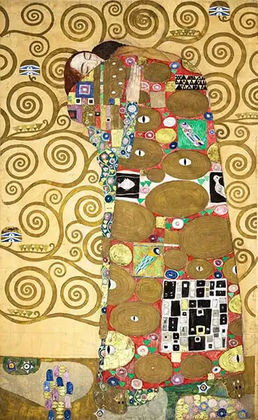 Klimt, Gustav: Stoclet Frieze 8 - Naplnění