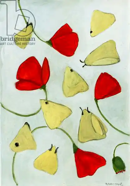 Moore, Mega: Poppies and Moths