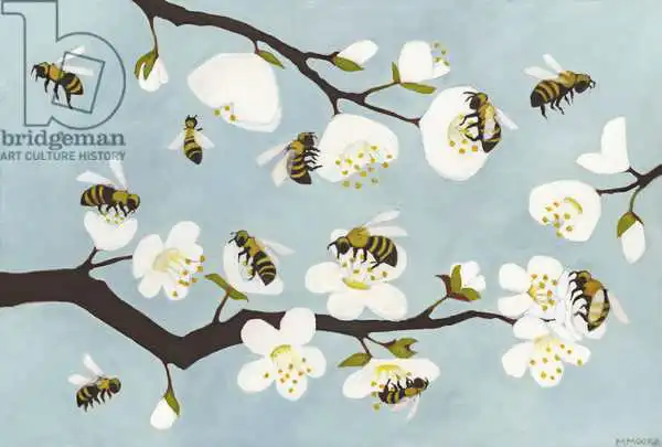 Moore, Mega: Bees and Blossoms