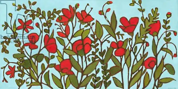 Moore, Mega: Red Blossoms