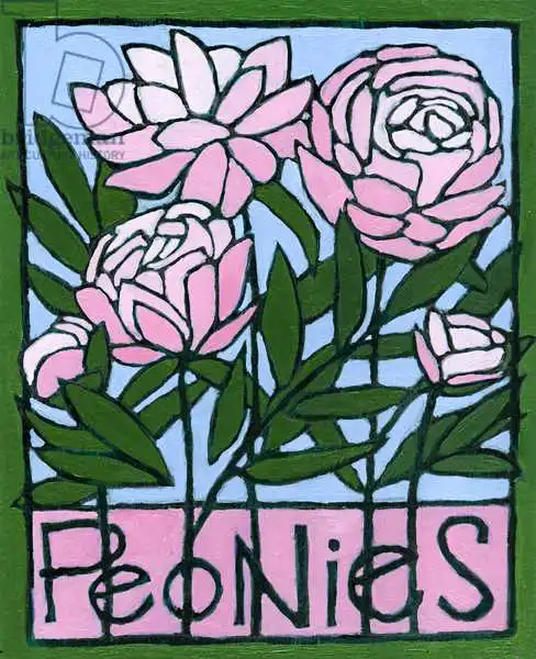 Moore, Mega: Peonies