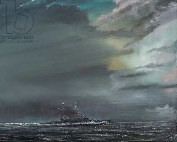Alexander Booth, Vincen: HMS Hood 1941