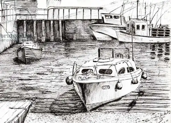Alexander Booth, Vincen: Barcos en Islay Escocia