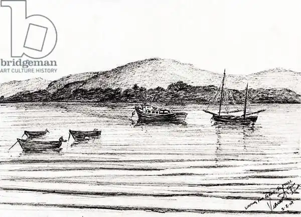 Alexander Booth, Vincen: Boats off Iona