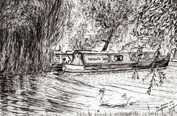 Alexander Booth, Vincen: Narrow boats Cambridge