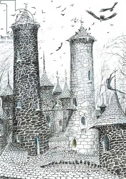 Alexander Booth, Vincen: Page9, The Castle in the Forest of Findhorn