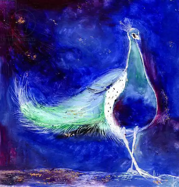 Moniz Charalambous, Nanc: Peacock Blue