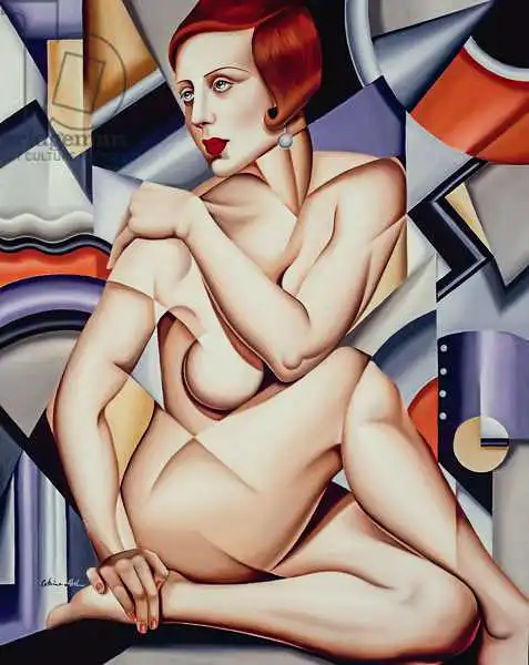 Abel, Catherin: Cubist Nude