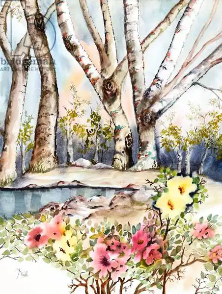 Pushparaj, Neel: Wild Rose Pond