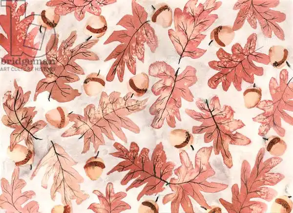 Pushparaj, Neel: Oak Leaves and Acorns