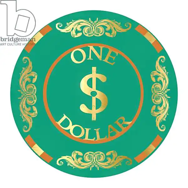 Domain, Francoi: Pokerchip $ 1
