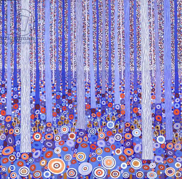 Newton, Davi: Azul Naranja Bosque