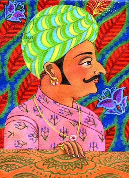 Tattersfield, Jan: Maharaja with butterflies