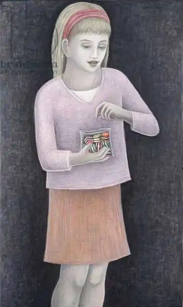 Addinall, Rut: Young Girl with Sweets