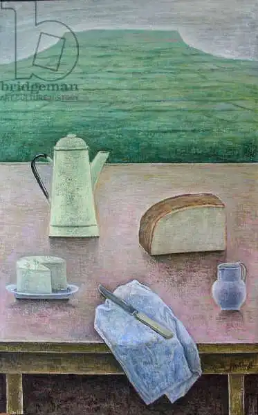Addinall, Rut: Still Life with Wensleydale Cheese