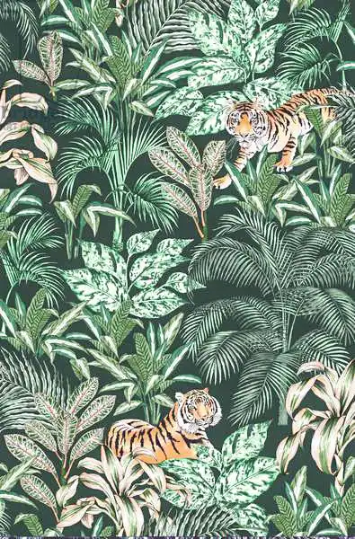 Colley, Jacquelin: Tigre de Sumatra, Verde