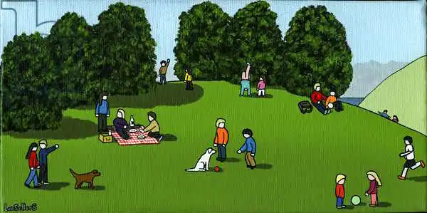 Sellers, Le: Picnic on the Hill