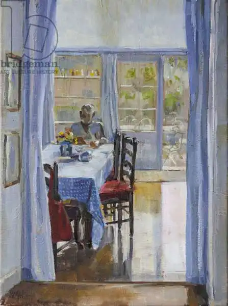 Wales, Su: Interior with reflections