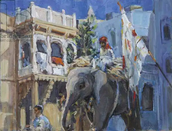 Wales, Su: Elephant in Jodhpur