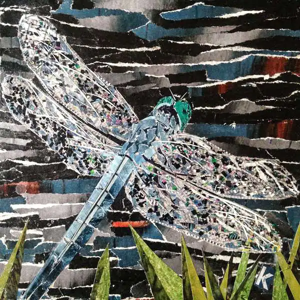 Adamson, Kirsti: Dart - Emperor Dragonfly At Riverside