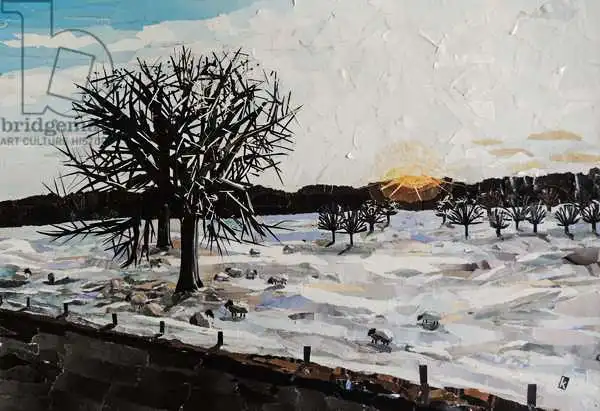 Adamson, Kirsti: Winter Twilight - Chatsworth Estate